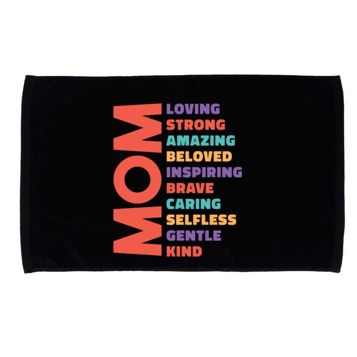 Mom Adjective Microfiber Hand Towel