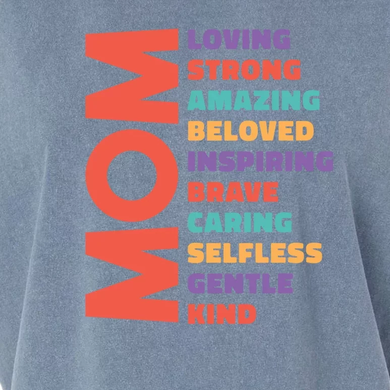 Mom Adjective Garment-Dyed Women's Muscle Tee