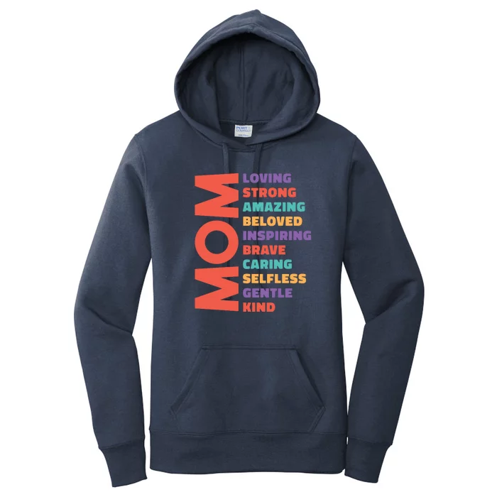 Mom Adjective Women's Pullover Hoodie