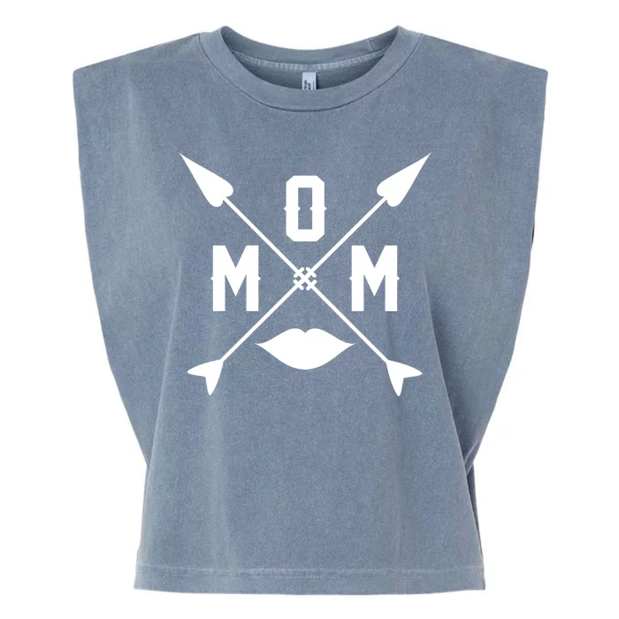 Mom Arrows Of Love Garment-Dyed Women's Muscle Tee