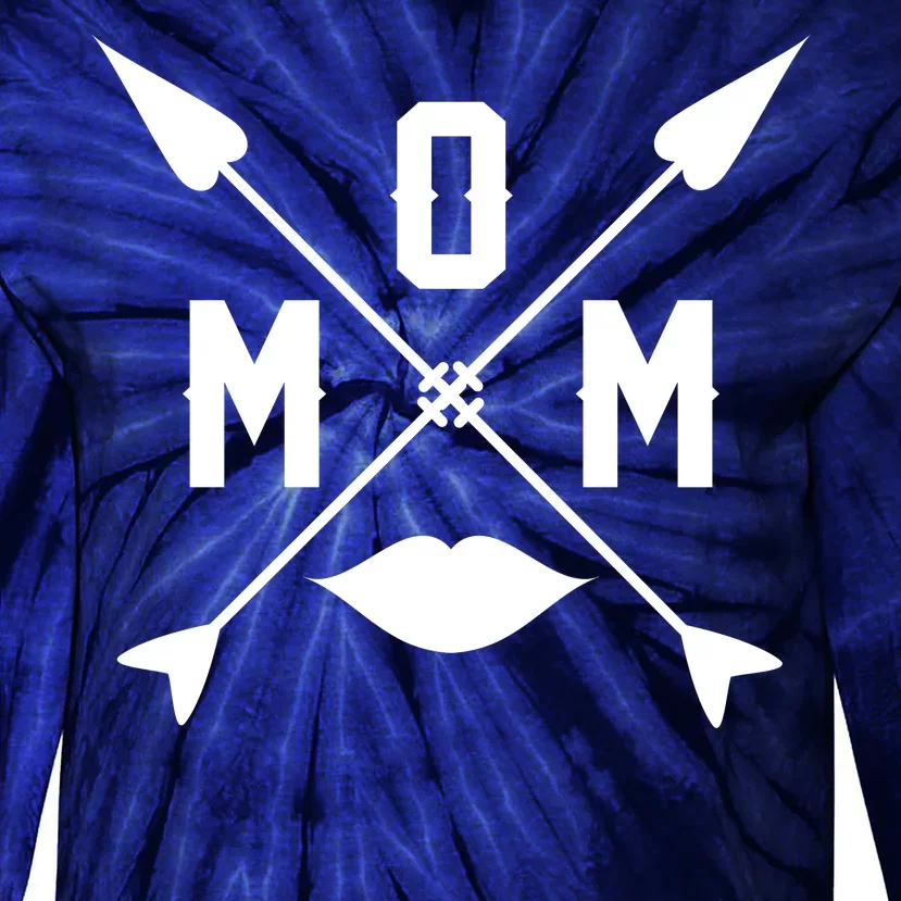 Mom Arrows Of Love Tie-Dye Long Sleeve Shirt