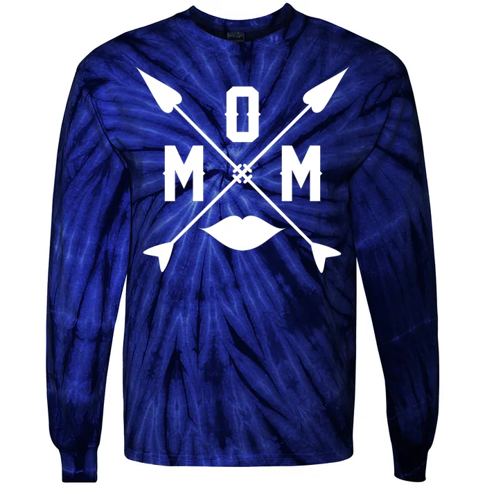 Mom Arrows Of Love Tie-Dye Long Sleeve Shirt