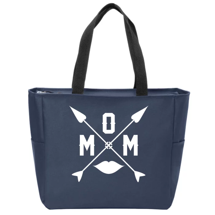 Mom Arrows Of Love Zip Tote Bag