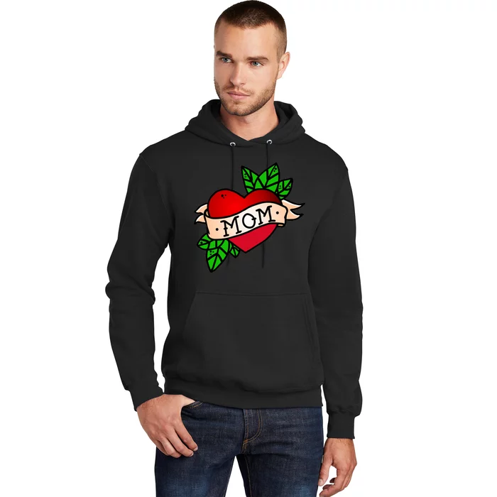 Mom Heart Tattoo Love Hoodie