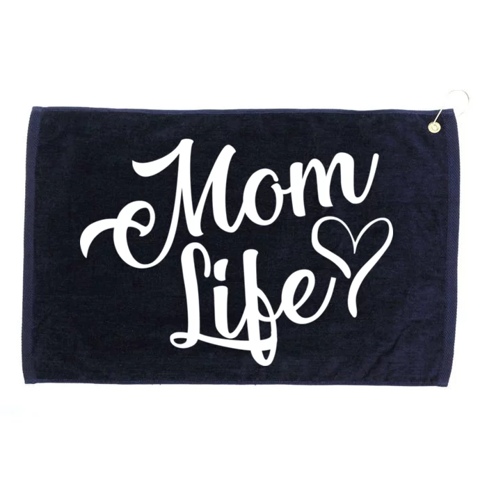 Mom Life Grommeted Golf Towel