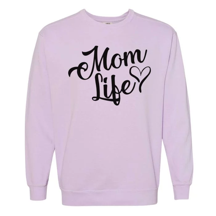 Mom Life Garment-Dyed Sweatshirt