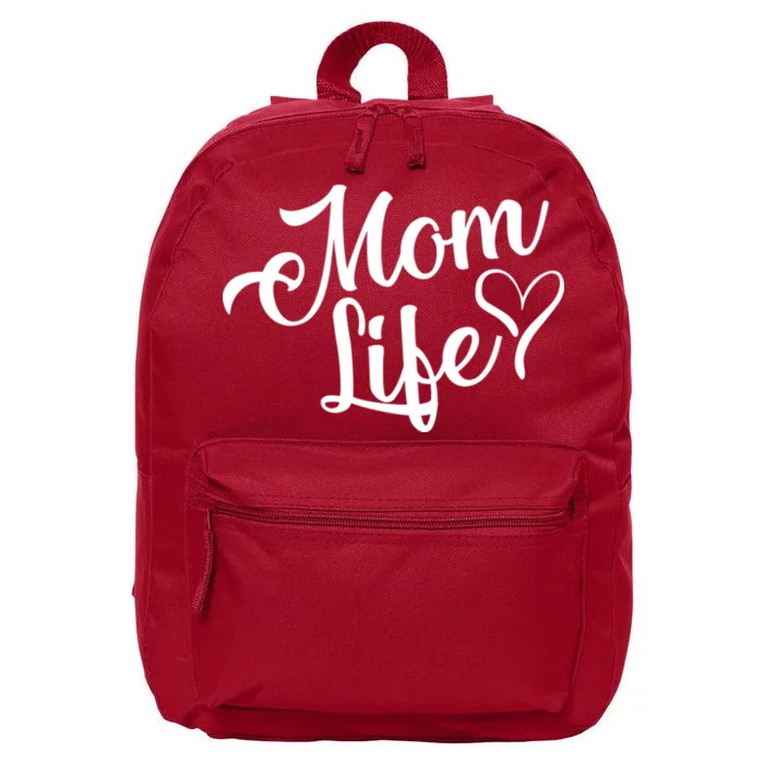 Mom Life 16 in Basic Backpack