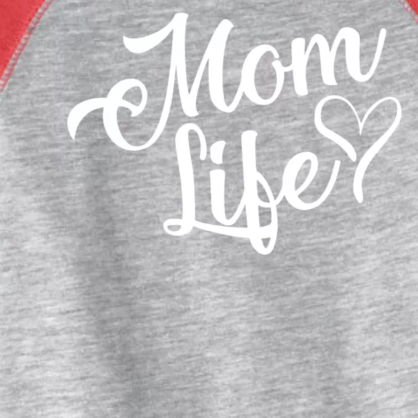 Mom Life Toddler Fine Jersey T-Shirt