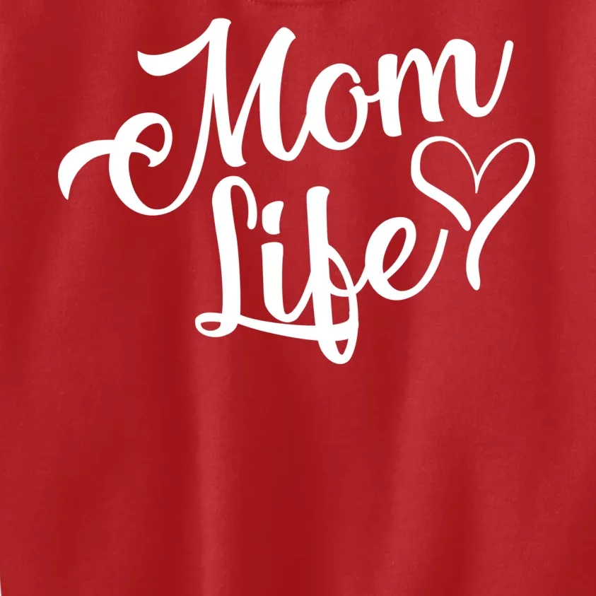 Mom Life Kids Sweatshirt