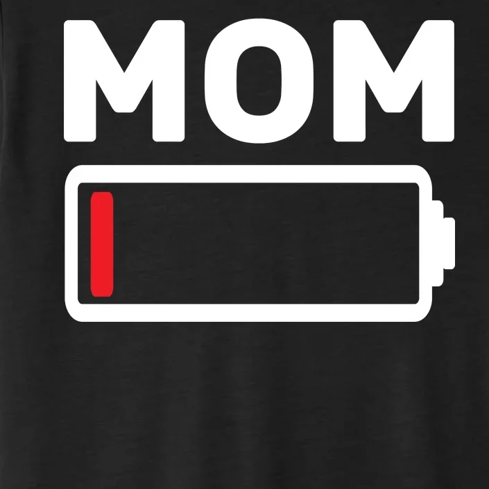 Mom Low Battery ChromaSoft Performance T-Shirt