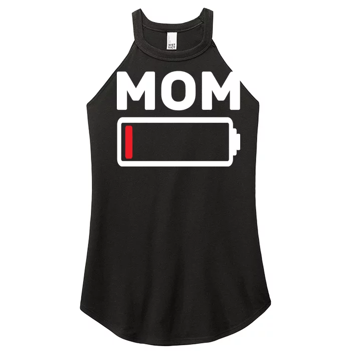 Mom Low Battery Women’s Perfect Tri Rocker Tank