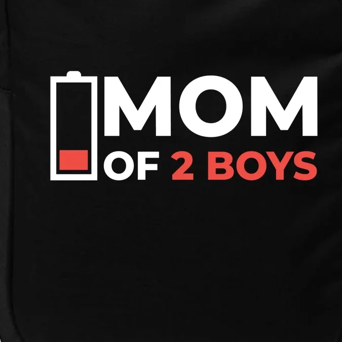 Mom Of 2 Boys Low Battery Impact Tech Backpack