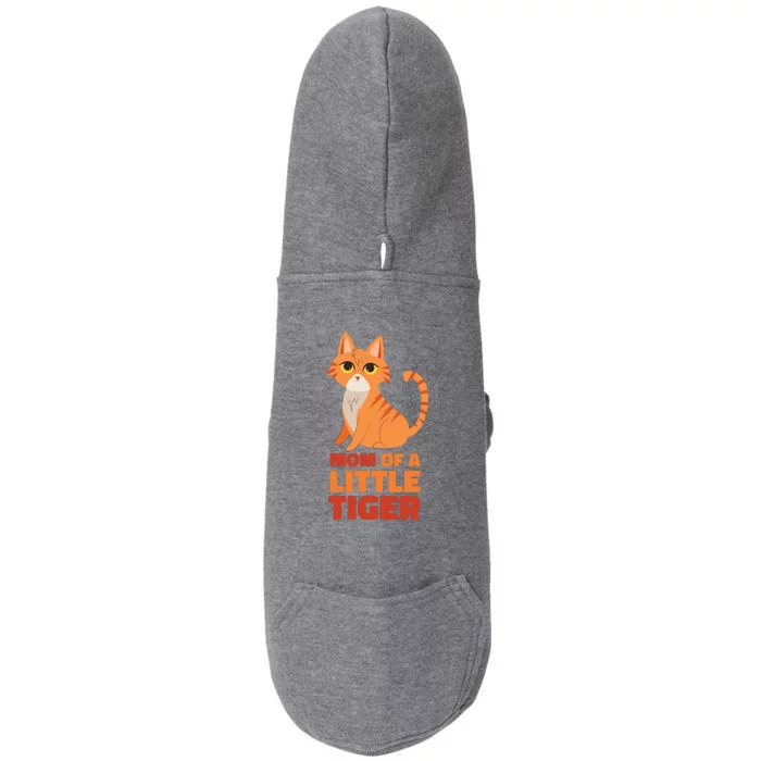 Mom Of A Little Tiger Doggie 3-End Fleece Hoodie