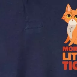 Mom Of A Little Tiger Softstyle Adult Sport Polo