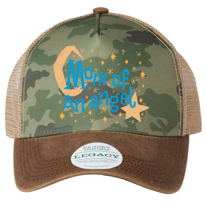 Mom Of An Angel Legacy Tie Dye Trucker Hat