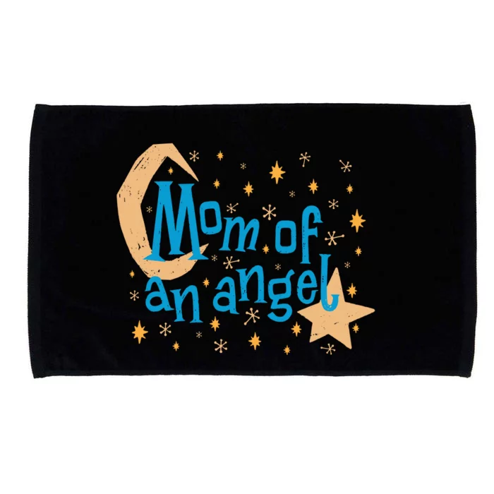 Mom Of An Angel Microfiber Hand Towel