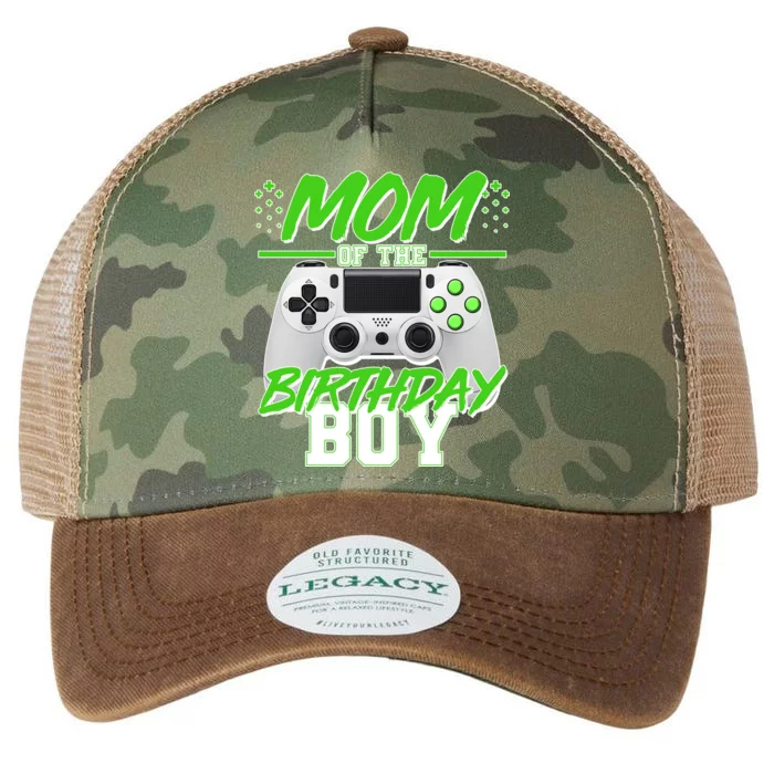 Mom Of Birthday Boy Video Gamer Legacy Tie Dye Trucker Hat