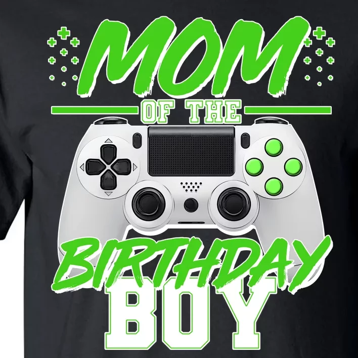 Mom Of Birthday Boy Video Gamer Tall T-Shirt