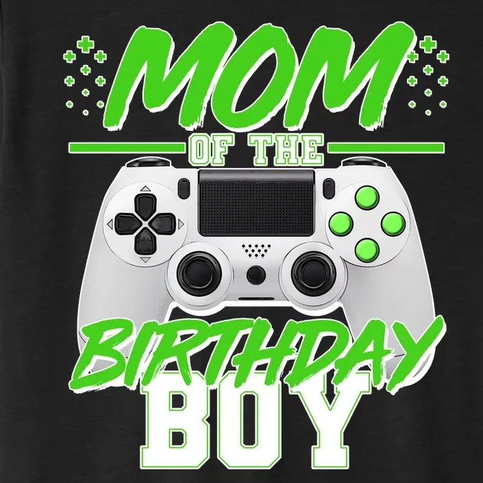 Mom Of Birthday Boy Video Gamer ChromaSoft Performance T-Shirt