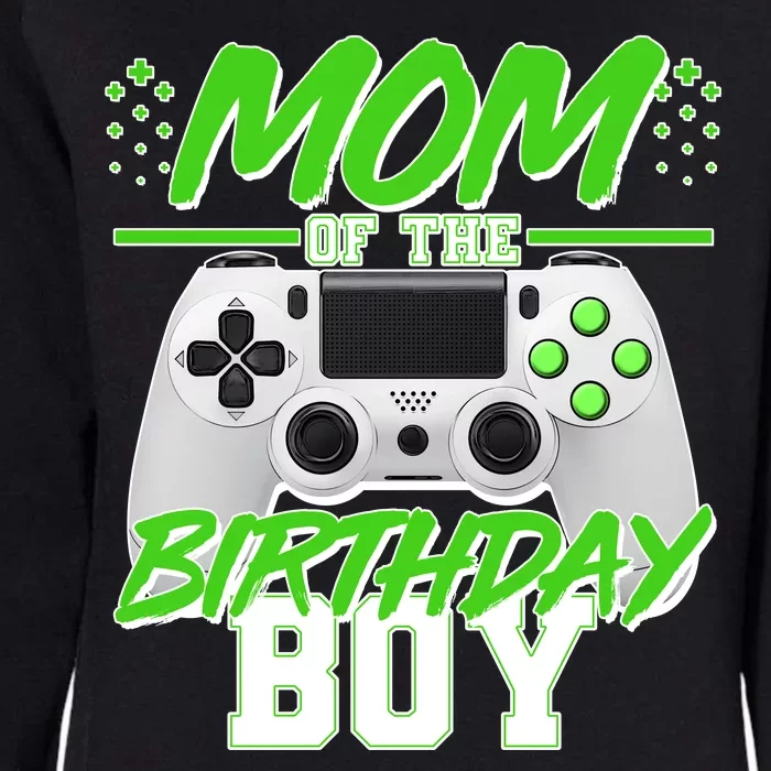 Mom Of Birthday Boy Video Gamer Womens California Wash Sweatshirt