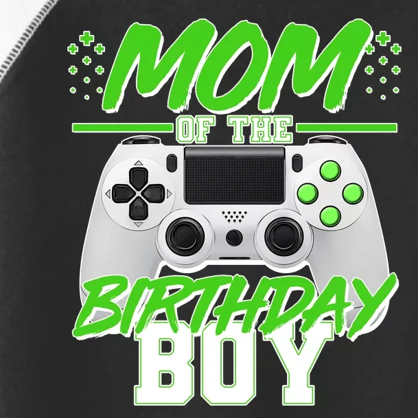 Mom Of Birthday Boy Video Gamer Toddler Fine Jersey T-Shirt