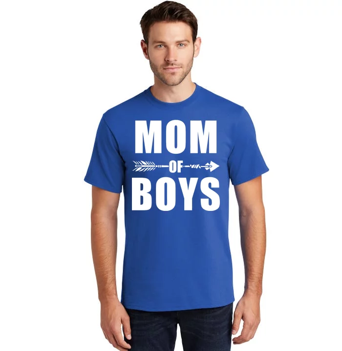 Mom of Boys Cute Mother's Day Tall T-Shirt