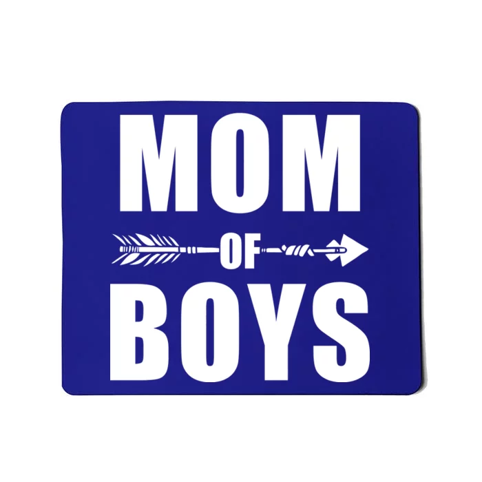 Mom of Boys Cute Mother's Day Mousepad