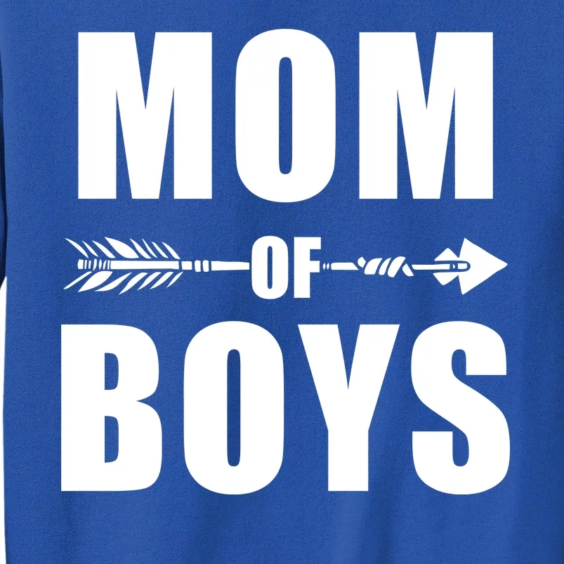 Mom of Boys Cute Mother's Day Tall Sweatshirt