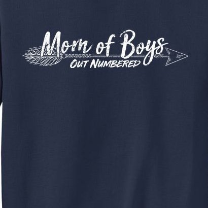 Mom Of Boys Outnumbered Sweatshirt