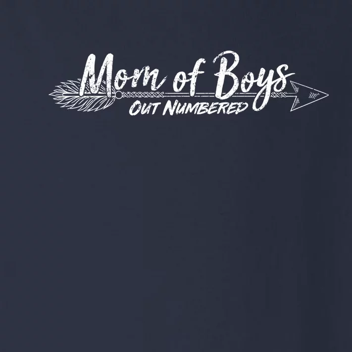 Mom Of Boys Outnumbered Toddler Long Sleeve Shirt