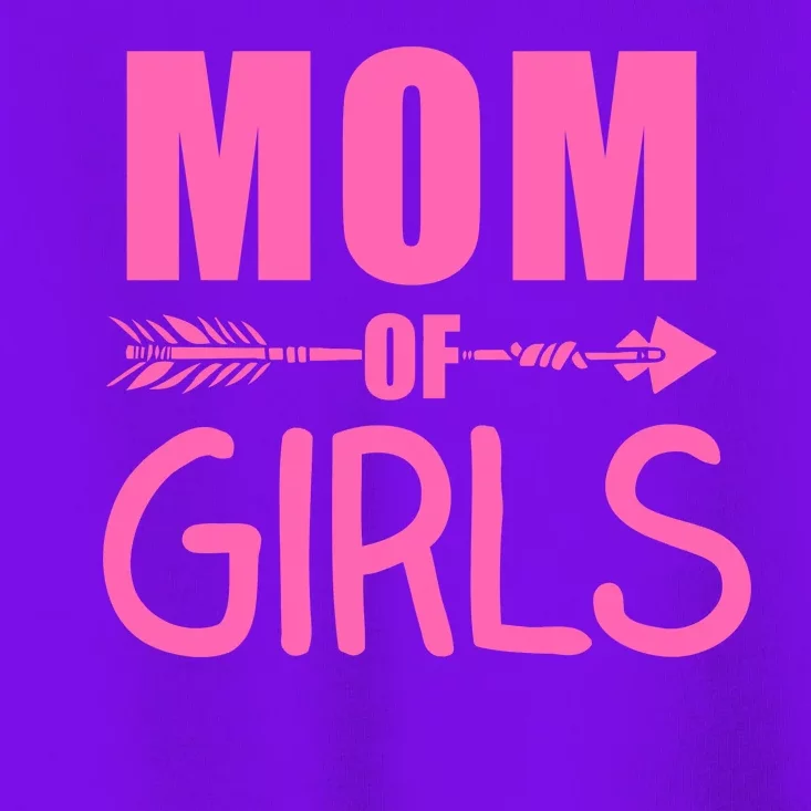 Mom of Girls Cute Mother's Day Toddler T-Shirt