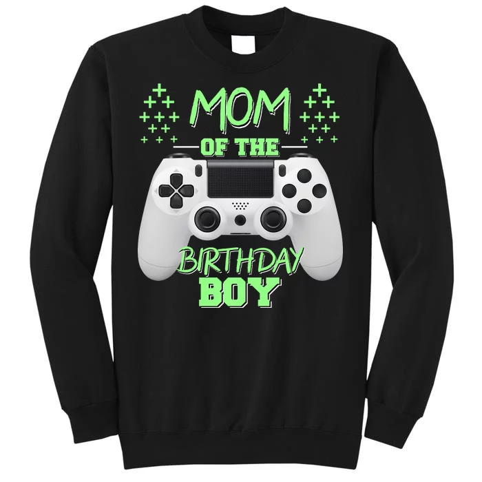 Mom Of The Birthday Boy Tall Sweatshirt