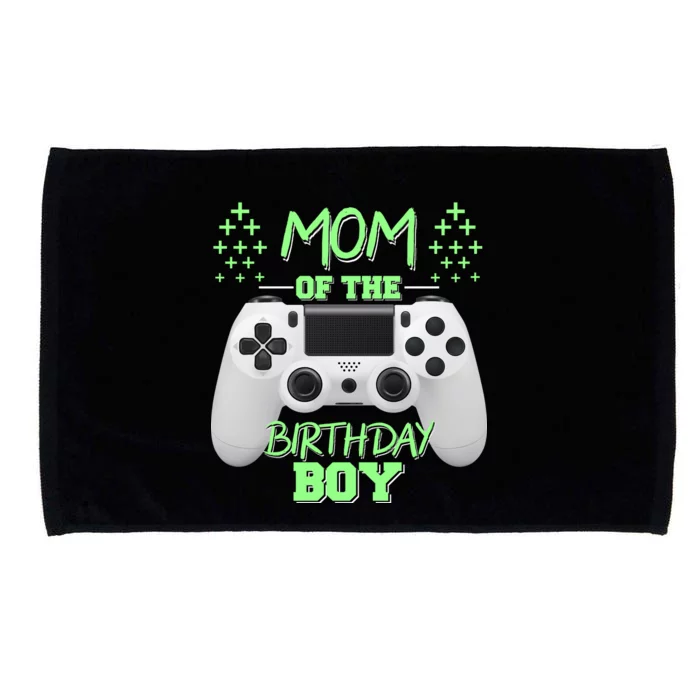 Mom Of The Birthday Boy Microfiber Hand Towel