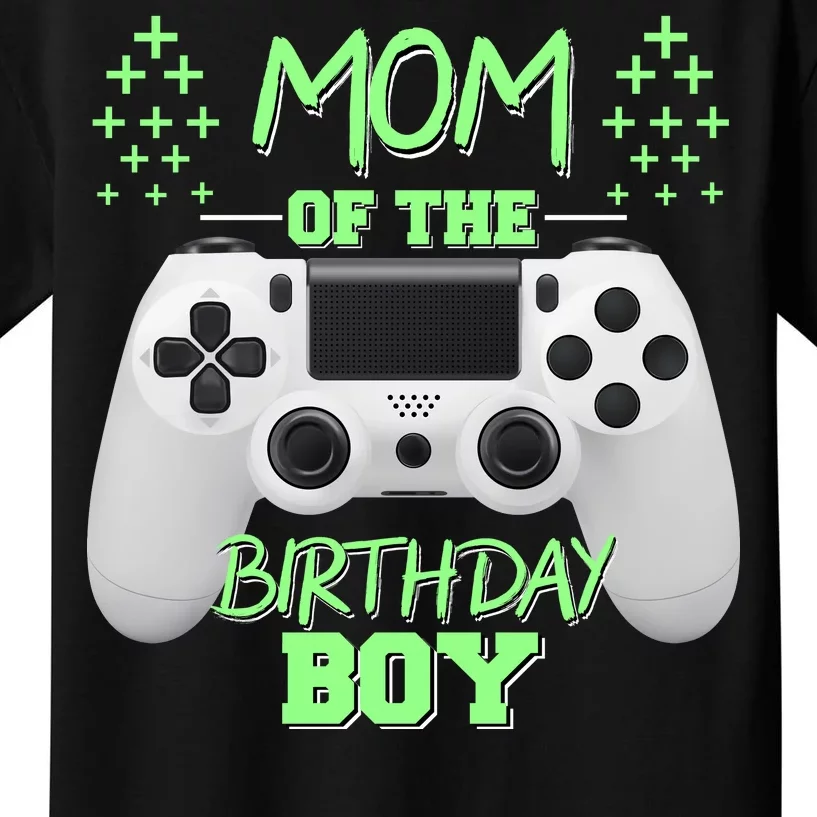 Mom Of The Birthday Boy Kids T-Shirt