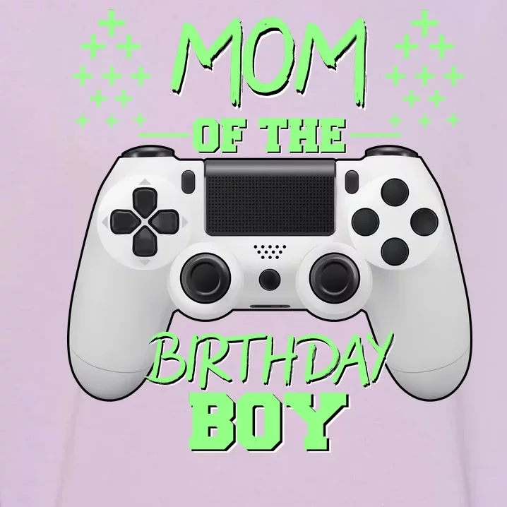 Mom Of The Birthday Boy Garment-Dyed Sweatshirt