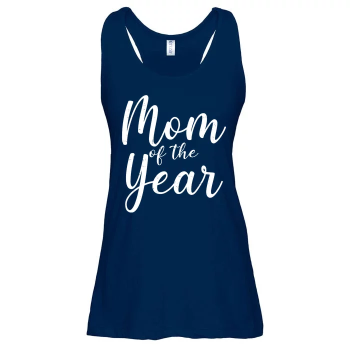 Mom of the Year Happy Mother's Day Ladies Essential Flowy Tank