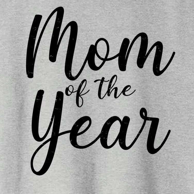 Mom of the Year Happy Mother's Day Women's Crop Top Tee