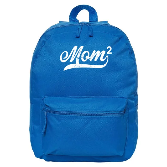 Mom Of Two 16 in Basic Backpack