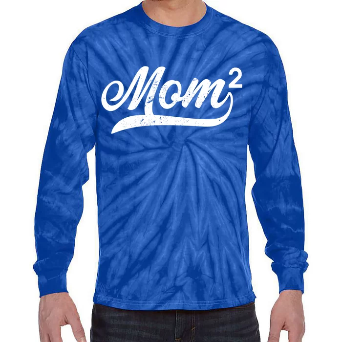 Mom Of Two Tie-Dye Long Sleeve Shirt