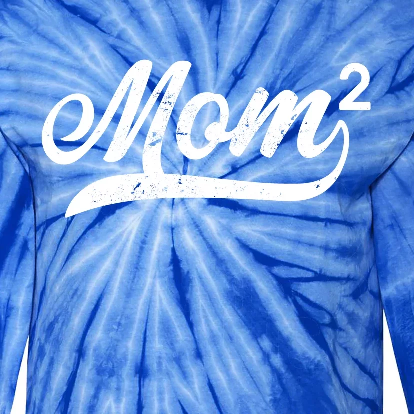 Mom Of Two Tie-Dye Long Sleeve Shirt