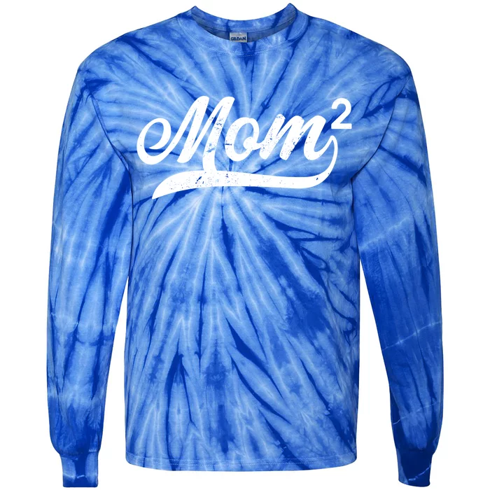 Mom Of Two Tie-Dye Long Sleeve Shirt