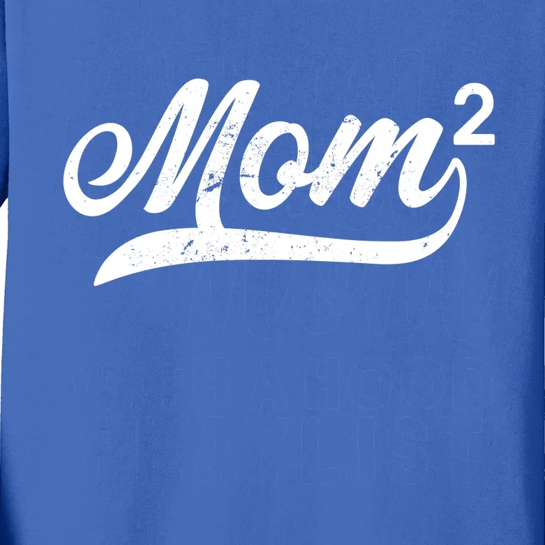 Mom Of Two Kids Long Sleeve Shirt