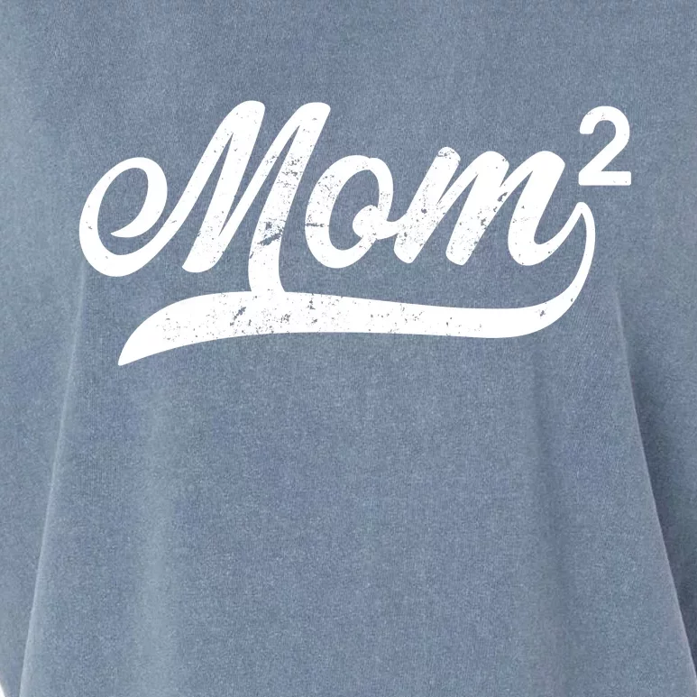 Mom Of Two Garment-Dyed Women's Muscle Tee