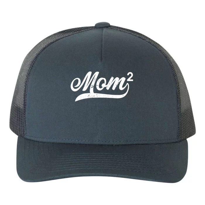 Mom Of Two Yupoong Adult 5-Panel Trucker Hat