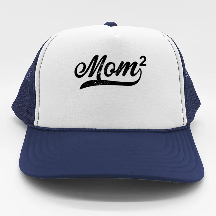 Mom Of Two Trucker Hat