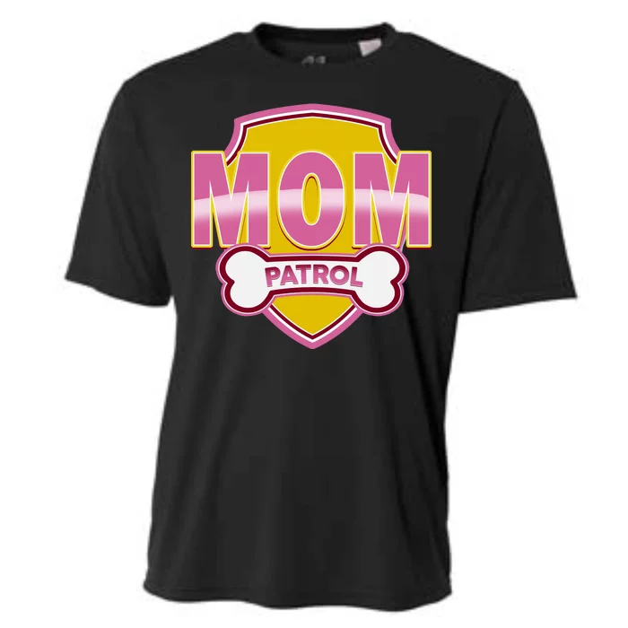 Mom Patrol Dog Mom Cooling Performance Crew T-Shirt