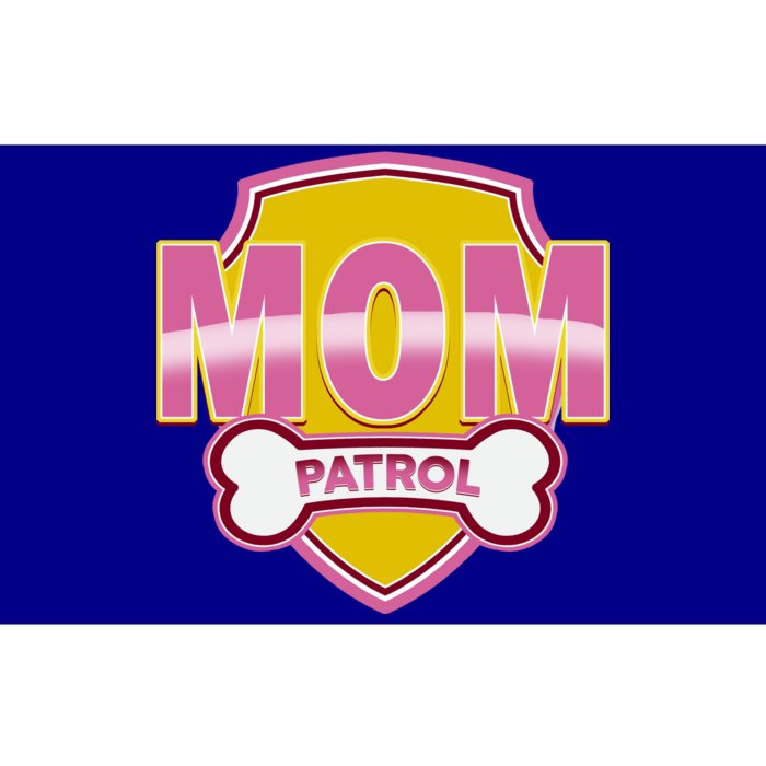 Mom Patrol Dog Mom Bumper Sticker