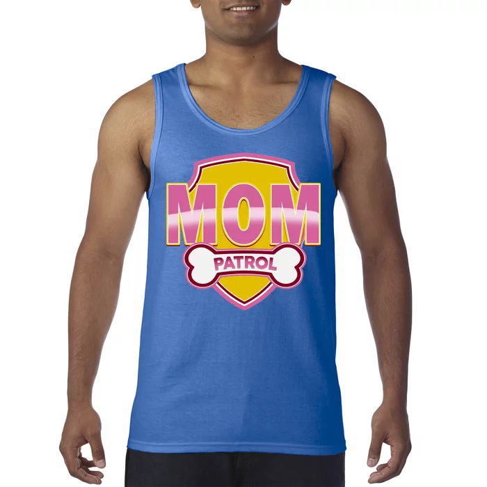 Mom Patrol Dog Mom Tank Top