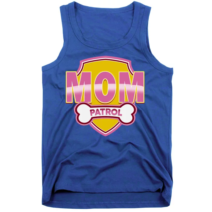 Mom Patrol Dog Mom Tank Top