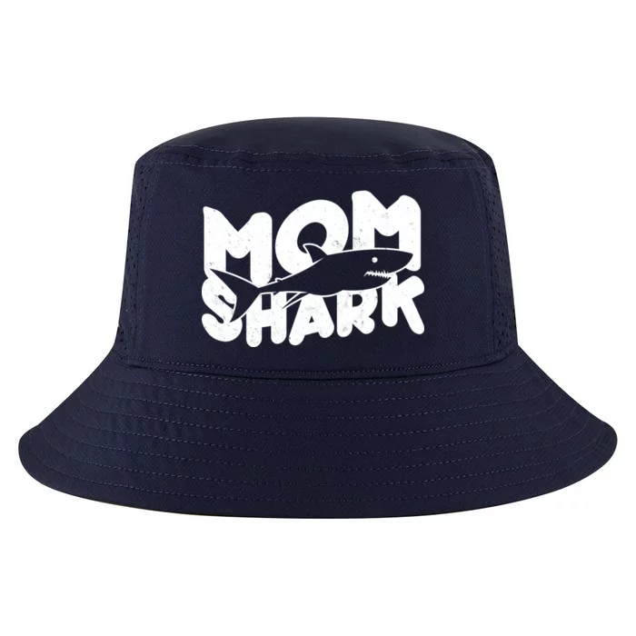 Mom Shark Funny Cute Cool Comfort Performance Bucket Hat